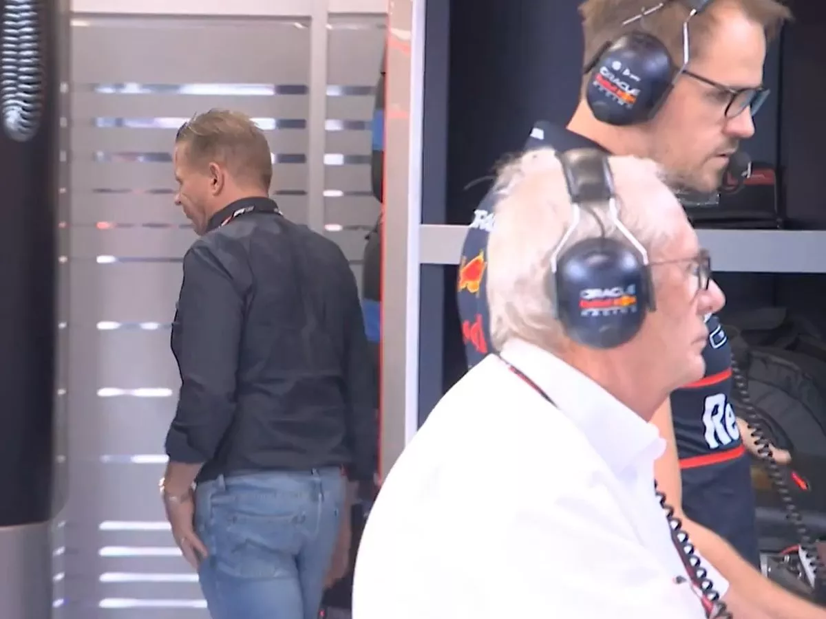 Max Verstappen's dad Jos storms out of Red Bull garage after Brazilian GP humiliation