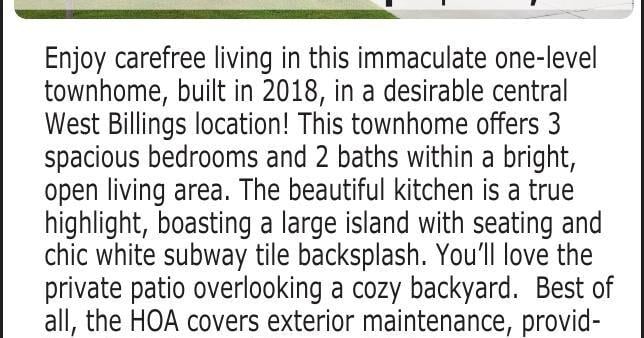 PARKER & COMPANY - Ad from 2025-11-09