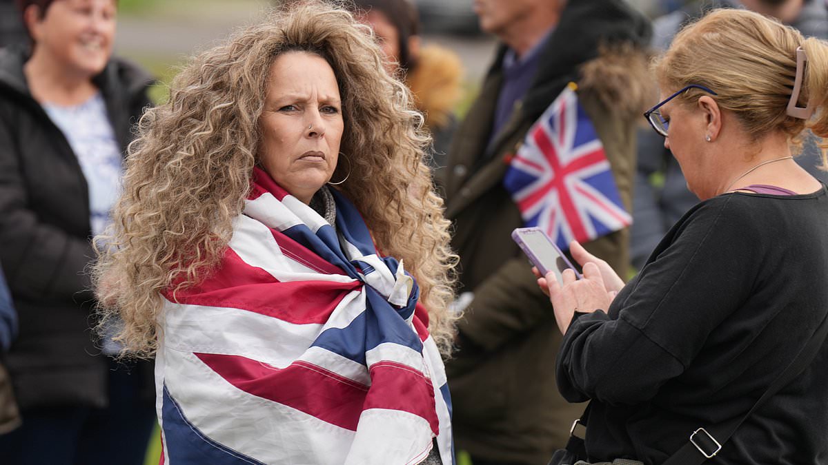 Protesters demonstrate against 'underhand' plan to house 600 migrant single men on old army base just a mile from town centre