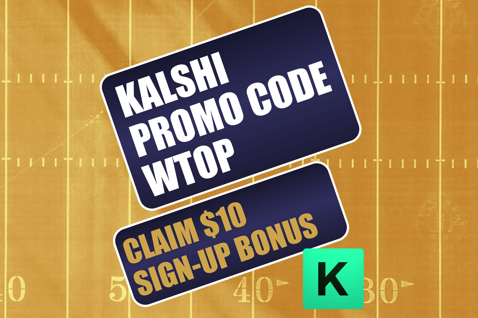 Kalshi Promo Code WTOP: Claim $10 Bonus for NCAAF, NFL Week 10 Predictions