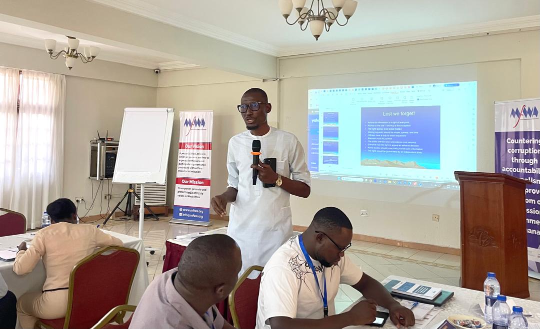 “RTI has come to enhance your work, not to change it” – Lawyer Tanko tells journalists