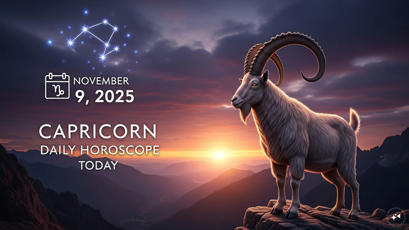 Capricorn Horoscope Today, November 9, 2025
