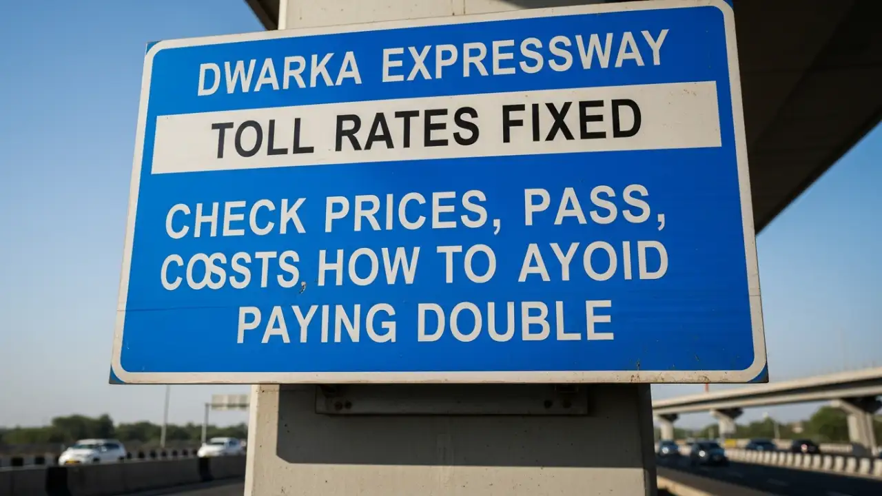 Delhi, Gurugram Alert: Dwarka Expressway Toll Rates Fixed – Check Prices, Pass Costs, and How to Avoid Paying Double