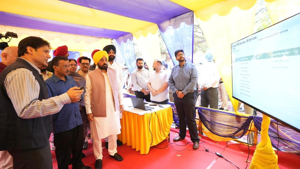 Pro-people: Punjab launches faceless services for licences, vehicle registrations