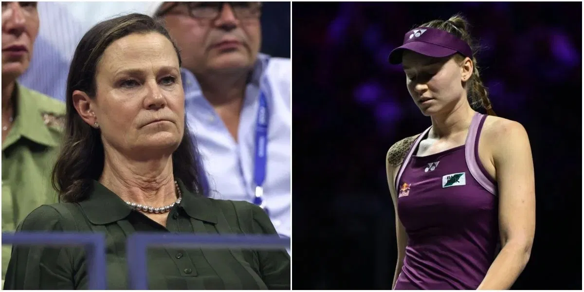Elena Rybakina blasted by Pam Shriver for 'dissing' WTA CEO over controversial coach's ban minutes after winning record $5.2 million prize
