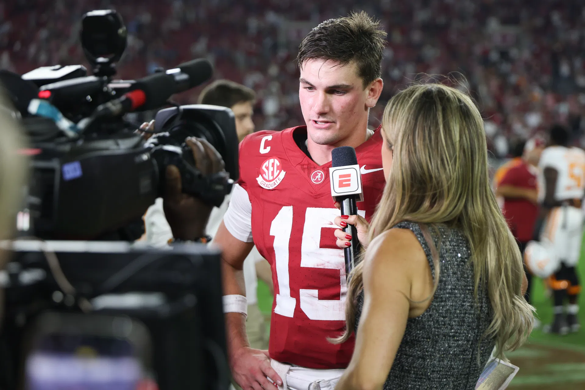 Dude talks way too much: CFB fans have wild reaction to Ty Simpson's ambitious remarks amid Alabama's successful season