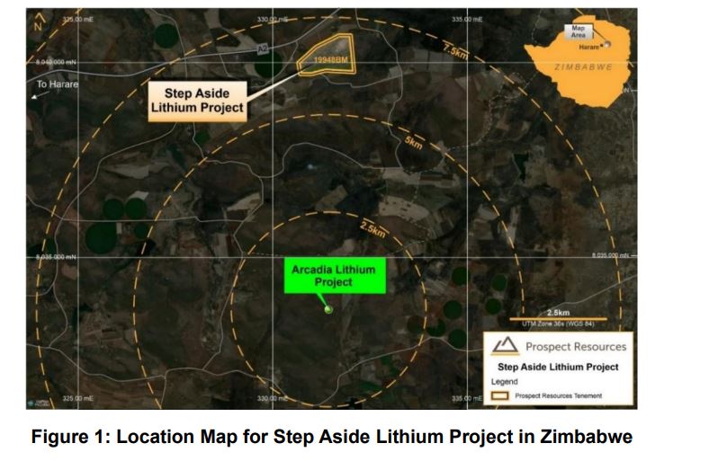 Prospect disposes Step Aside lithium project