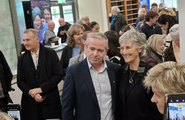 President-elect Connolly in Belfast as she keeps her promise to make her first trip north