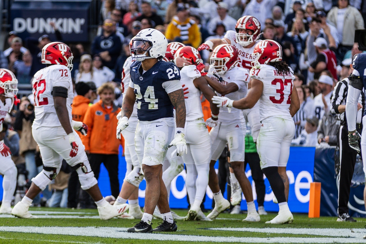 Penn State's upset bid vs. No. 2 Indiana falls short, extends nightmare season