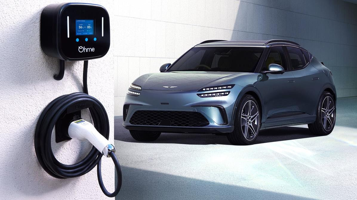 GENESIS MOTOR UK ANNOUNCES OHME AS ITS OFFICIAL HOME EV CHARGING PARTNER