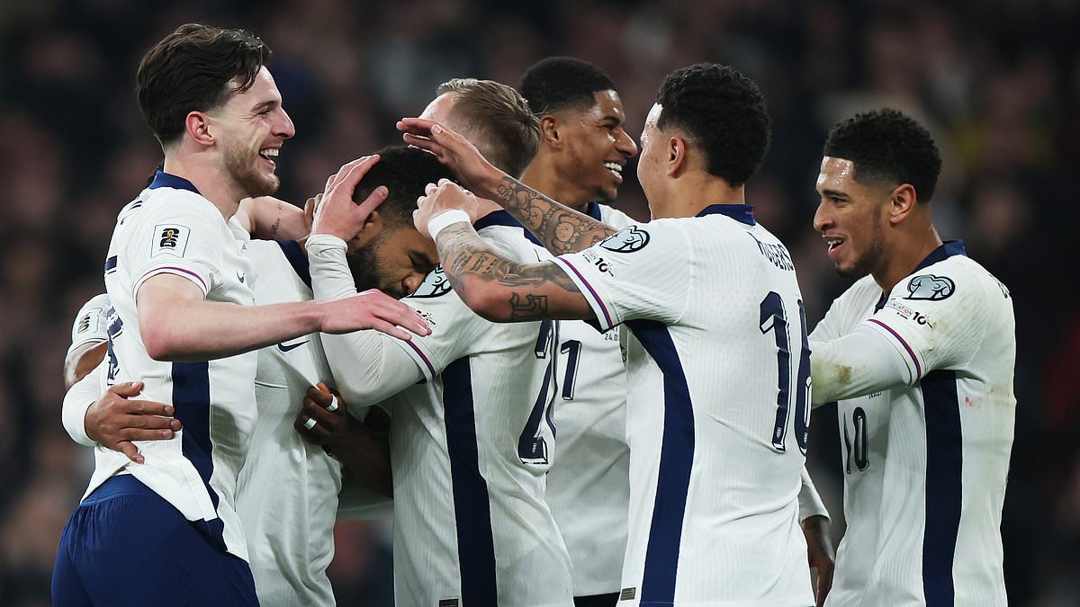 England star in serious doubt for World Cup qualifiers after injury in final seconds of match - as concerned manager reveals 'he can't even walk at the moment'