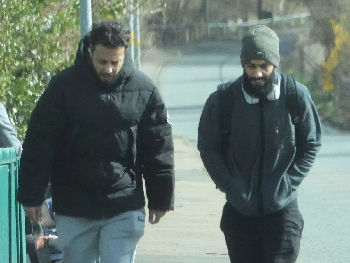 Terror trial jury shown police surveillance footage of accused