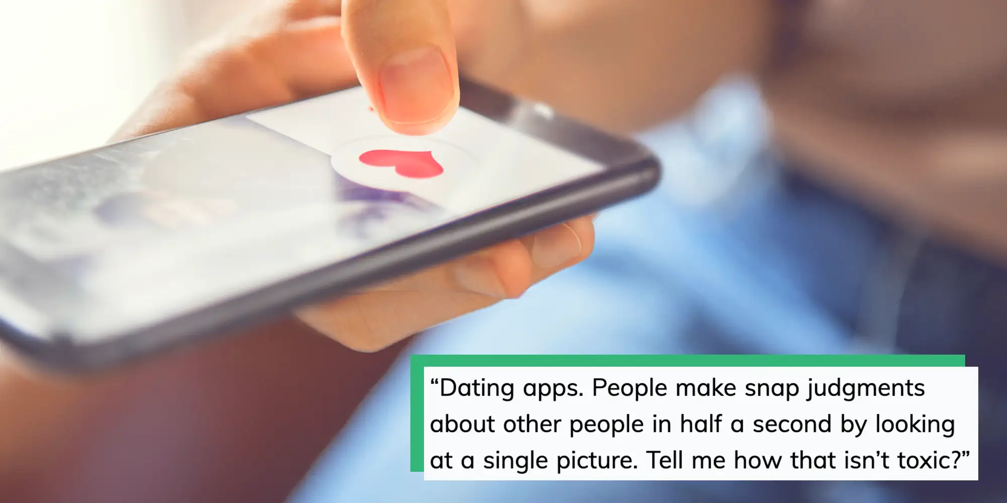 “You’re not perfect”: The impossible expectations people say are destroying dating today