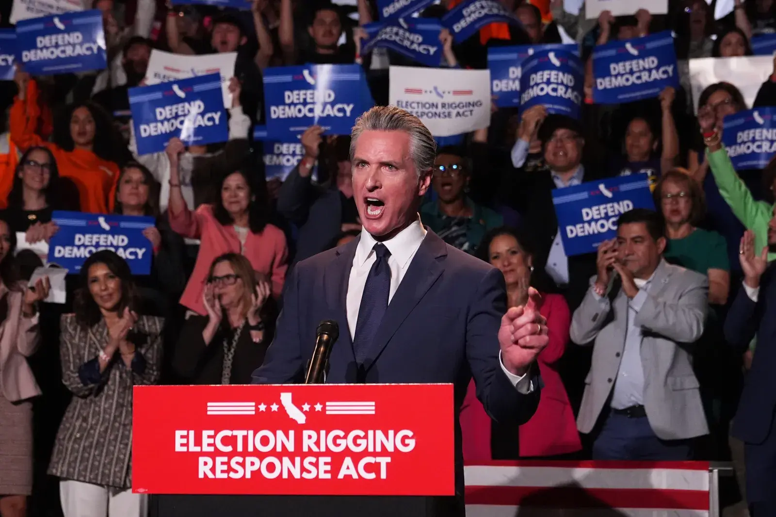 Gavin Newsom&#039;s Chances of Winning Redistricting Vote Week Before Election