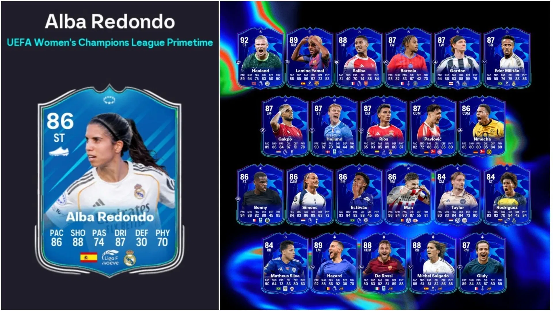EA FC 26 Alba Redondo UEFA Primetime SBC: All tasks and cheapest solutions