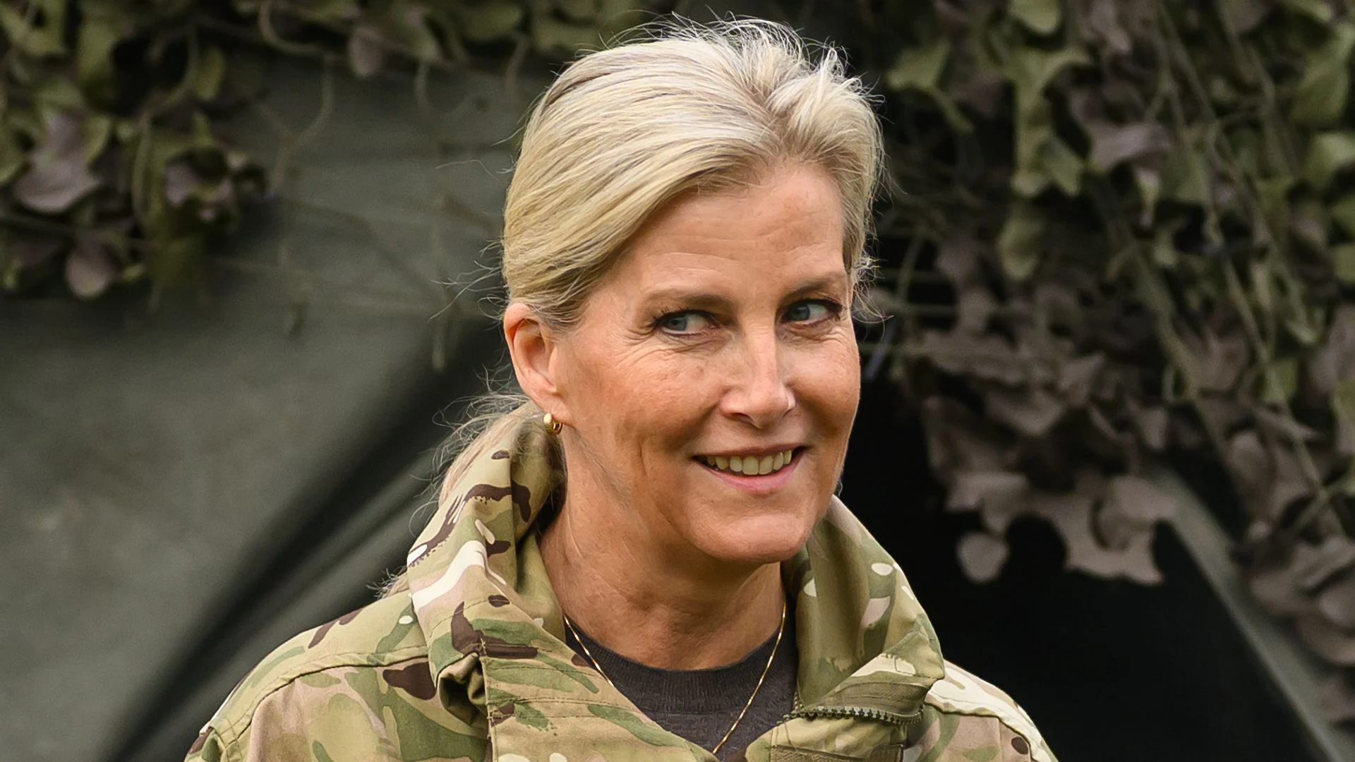 Duchess Sophie channels GI Jane in full camo and skinny jeans