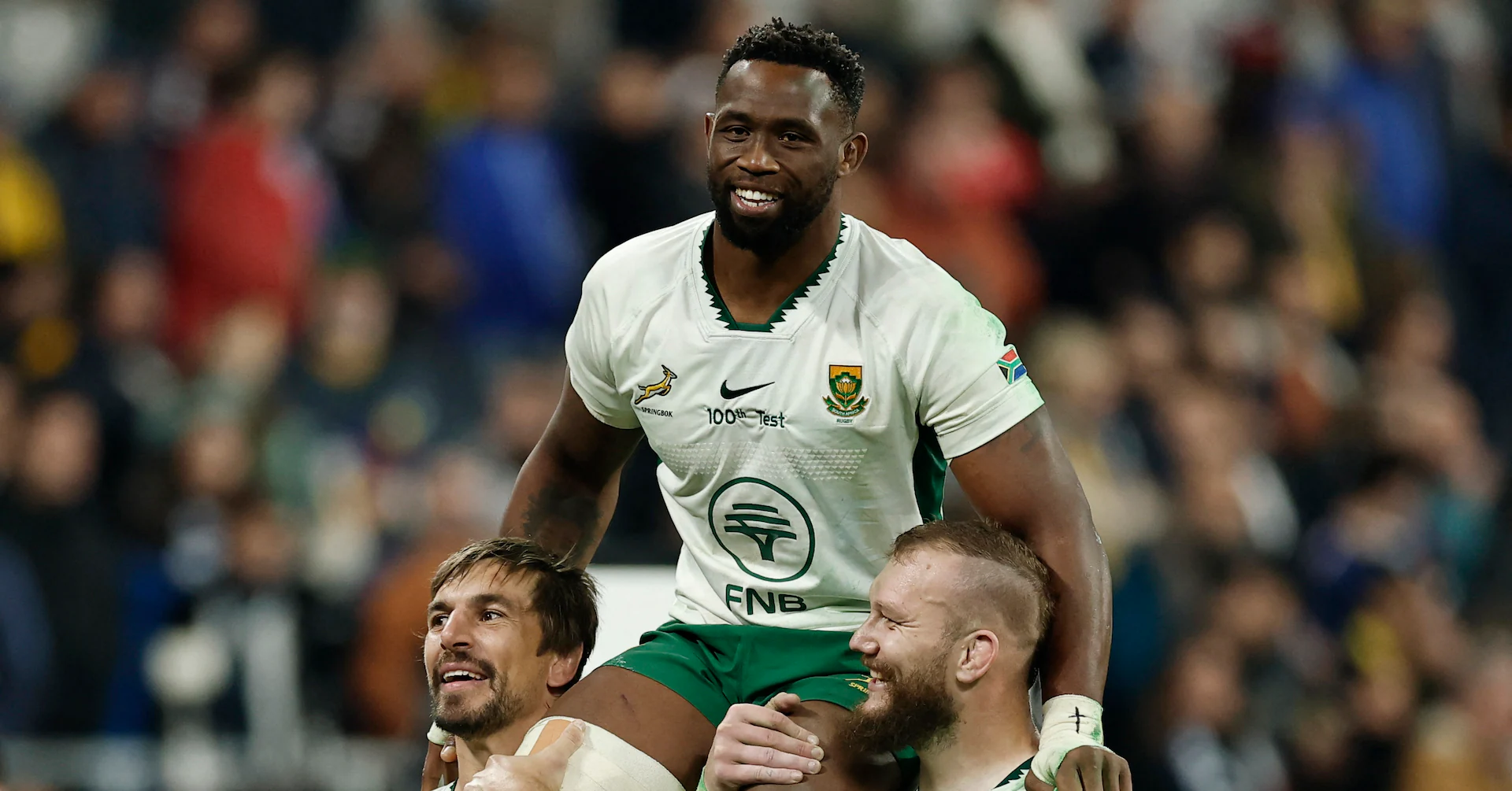 Selfless Kolisi praises South Africa's team ethos in Paris cauldron