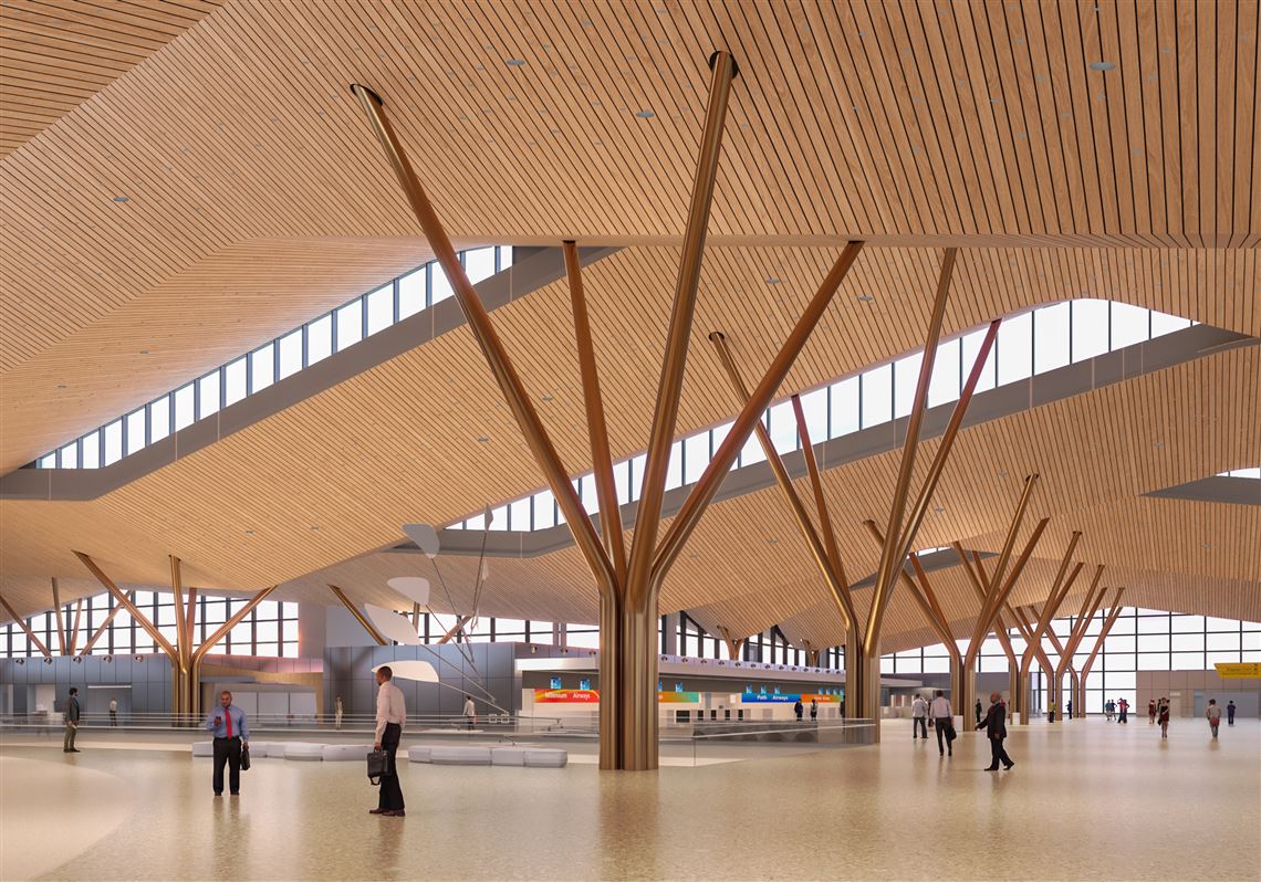European tapped to design Pittsburgh International's new terminal was inspired by the city and its people