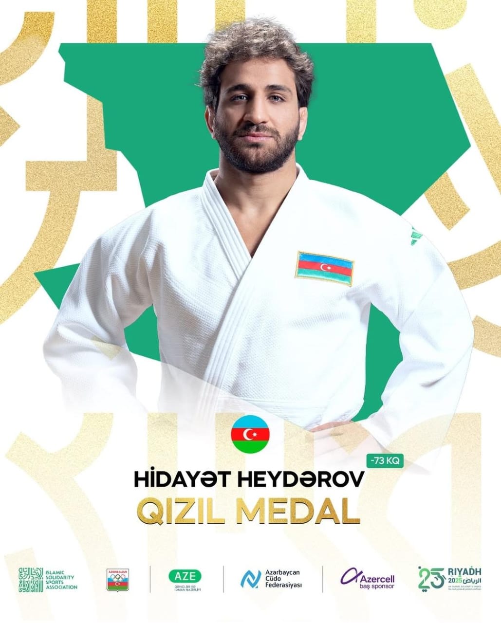 Azerbaijani judoka wins gold at 6th Islamic Solidarity Games (PHOTO)
