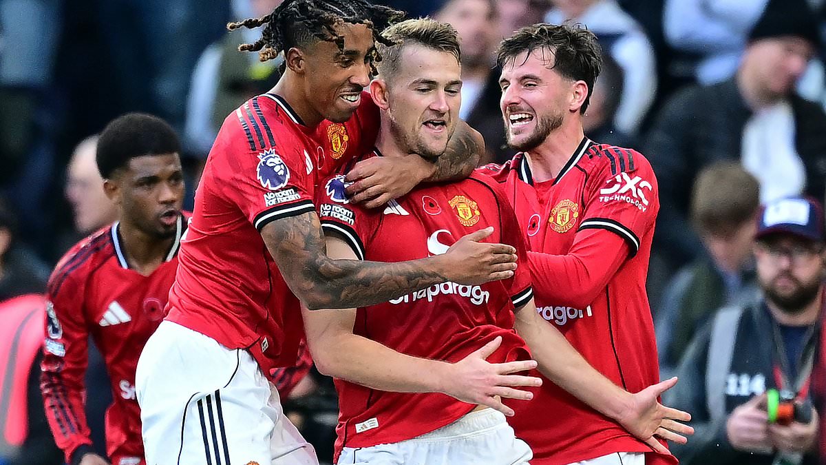 The madness of two teams who can't be trusted: RIATH AL-SAMARRAI on Man United's last-gasp draw with Tottenham - and how Ruben Amorim's management was distilled into a few minutes of the carnage