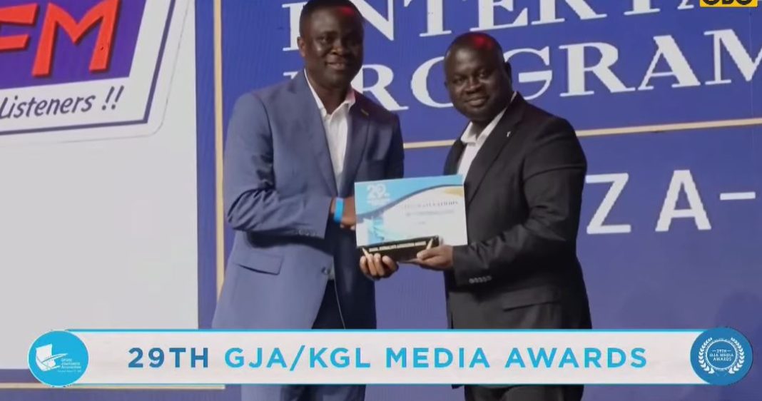 JoyFM’s ‘Showbiz A-Z’ wins Best Radio Entertainment Programme at 29th GJA Awards