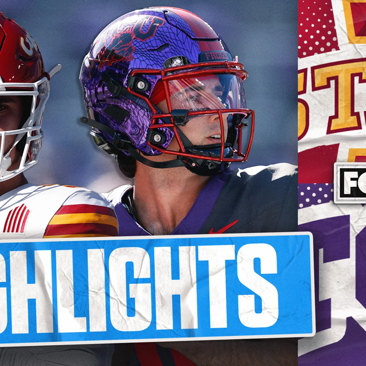 Iowa State Cyclones vs. TCU Horned Frogs Highlights | FOX College Football