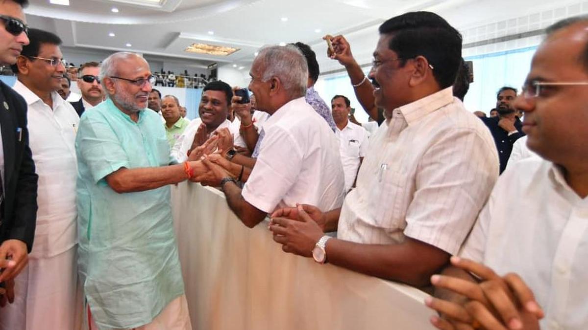 Textile sector crisis a passing phase, says Vice-President C.P. Radhakrishnan