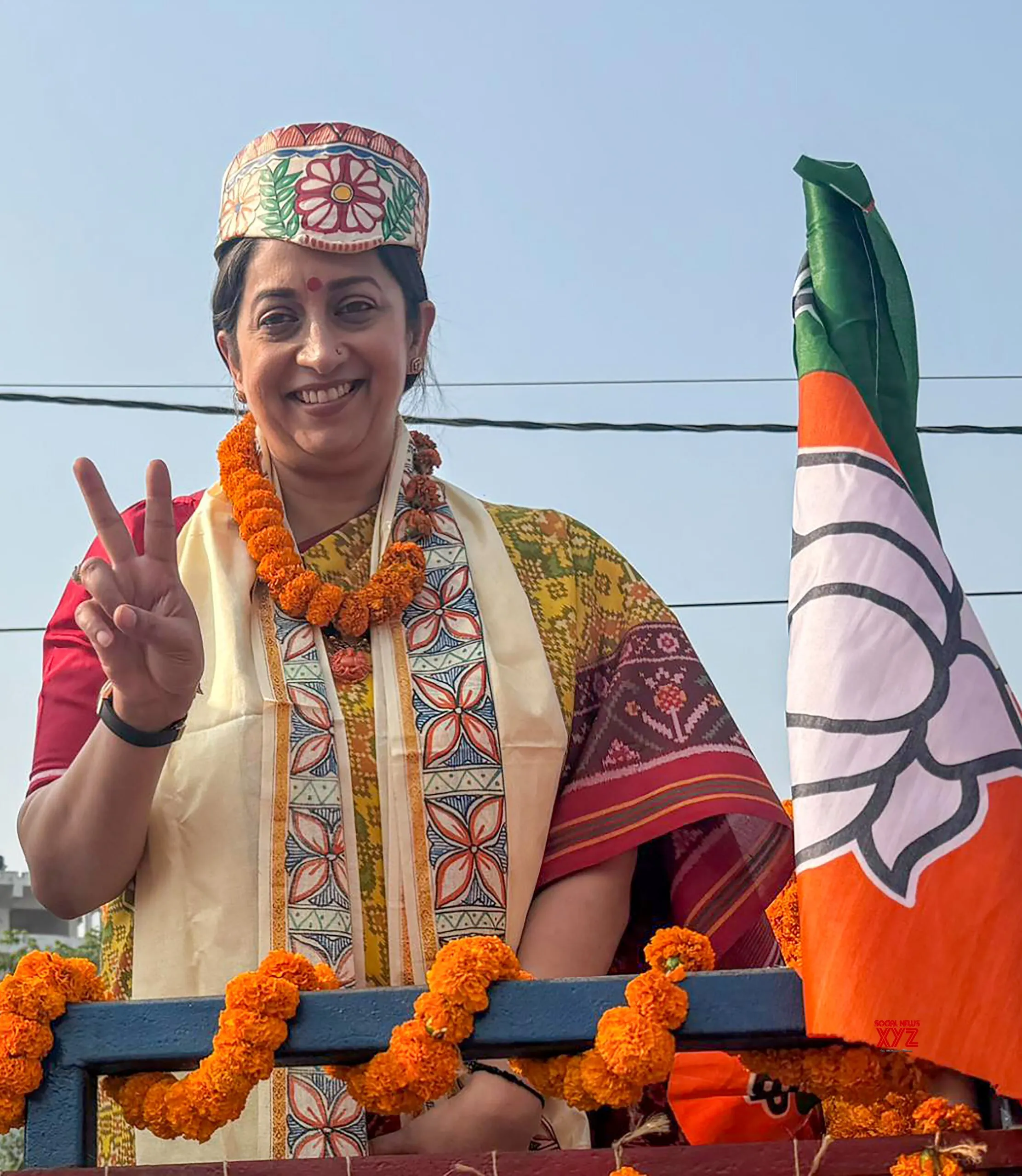Smriti Irani Roadshow in Madhubani #Gallery