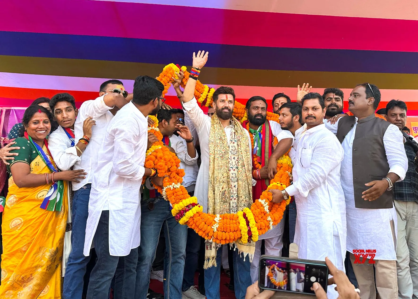 Bhagalpur: Chirag Paswan Campaigns for LJP Candidate Mithun Kumar #Gallery