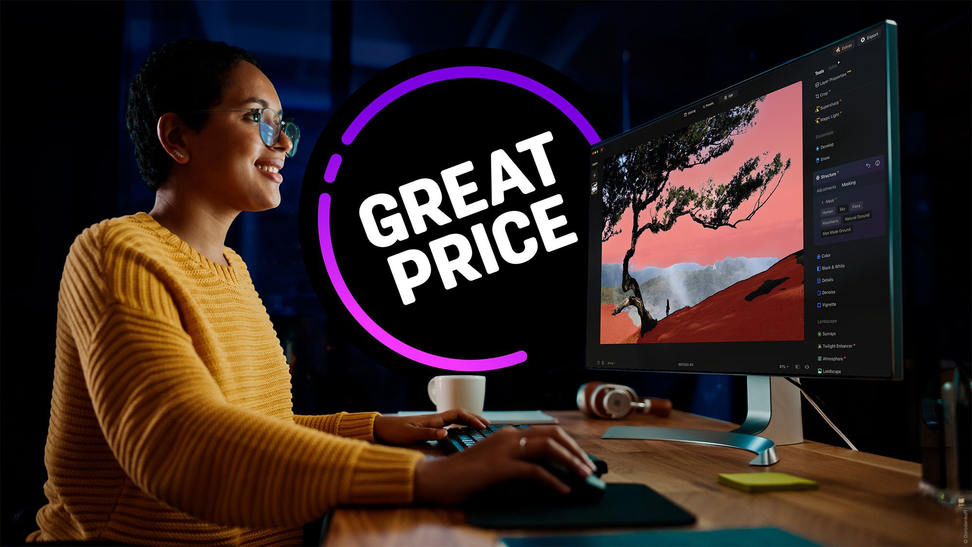 Get up to 77% off Luminar Neo plans in MEGA Skylum Black Friday sale