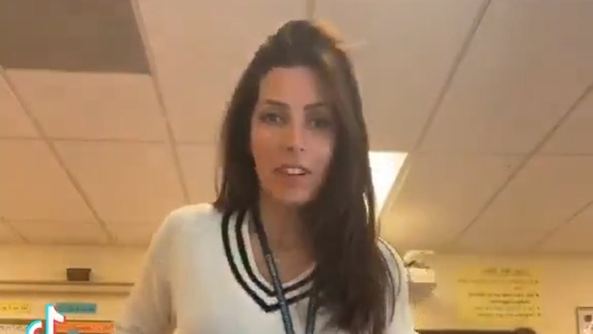 School teacher sparks outrage after showing off 'inappropriate' outfit in classroom