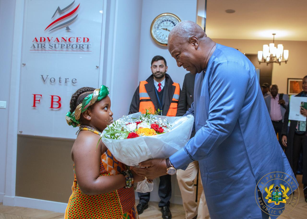 President Mahama on official visit to France and Egypt