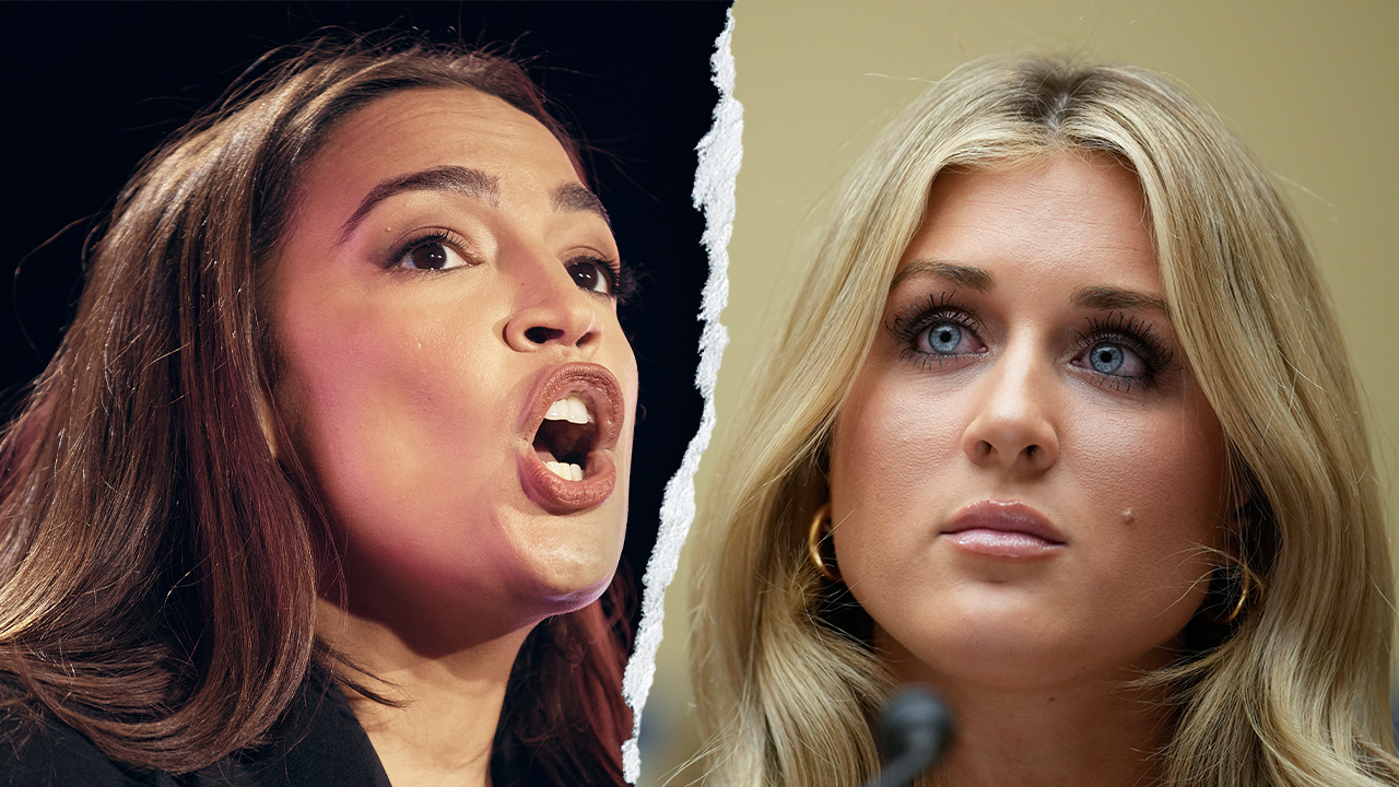 Riley Gaines and Ocasio-Cortez trade barbs as conservatives defend the former swimmer in ongoing dispute
