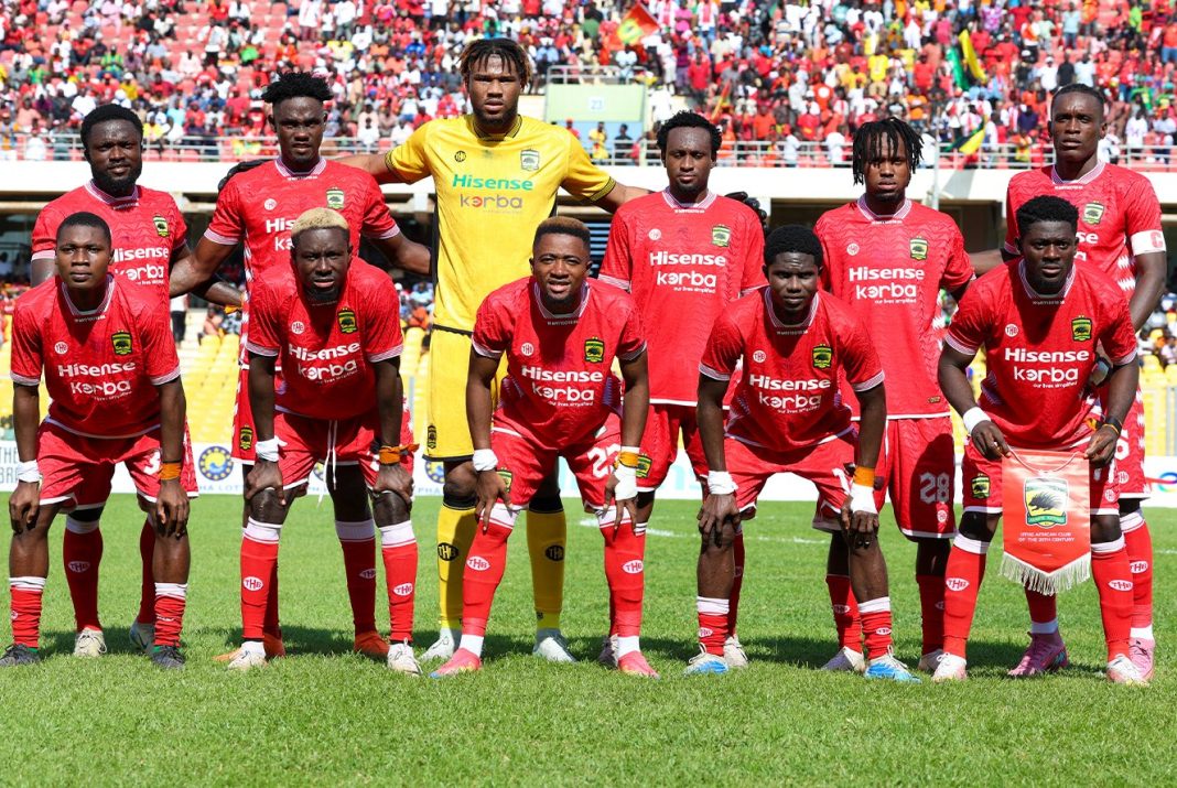 Asante Kotoko coach Zito names a 20-man squad to battle with Hearts of Oak