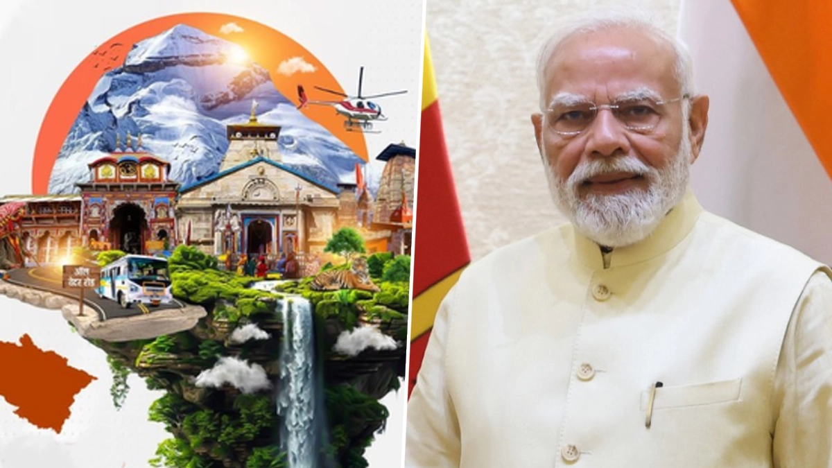 Uttarakhand Foundation Day 2025: PM Narendra Modi Extends Warm Greetings to People on State’s 25th Formation Day, Says ‘This Divine Land Is Gaining New Pace of Progress’