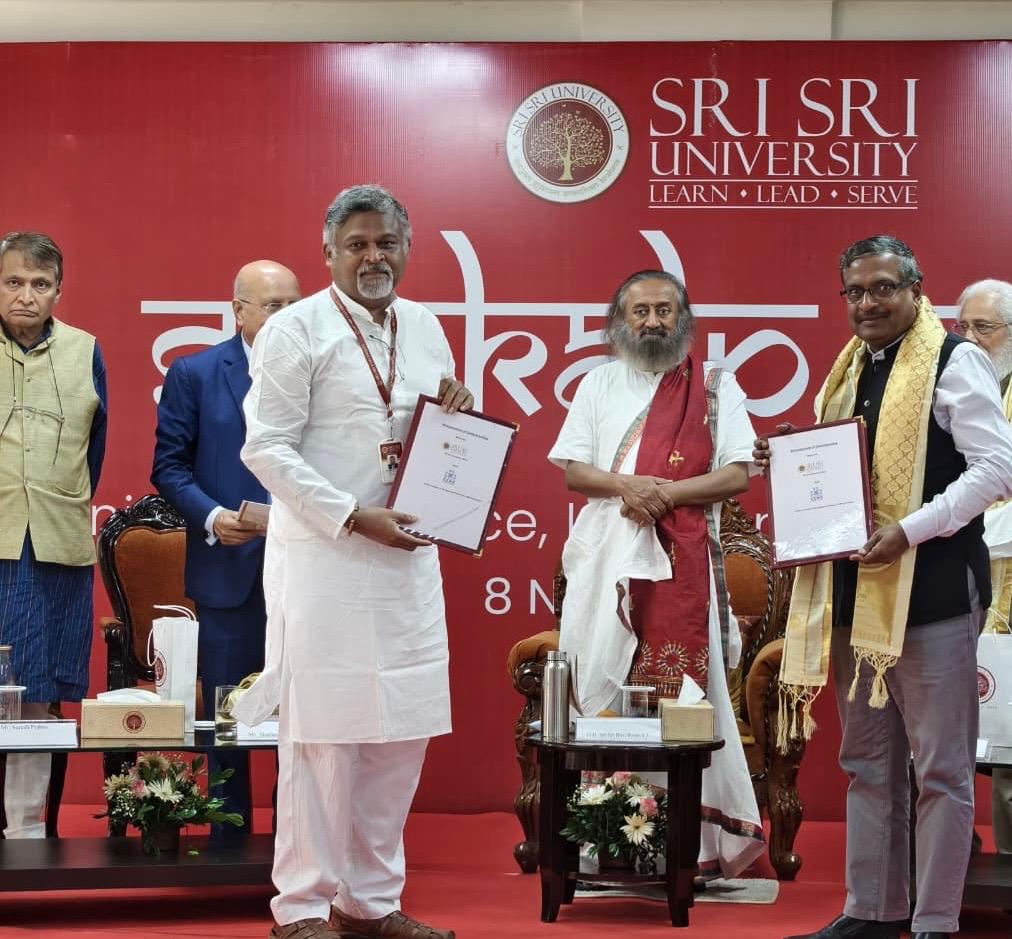 IIM-Sambalpur, Sri Sri varsity ink pact to boost research