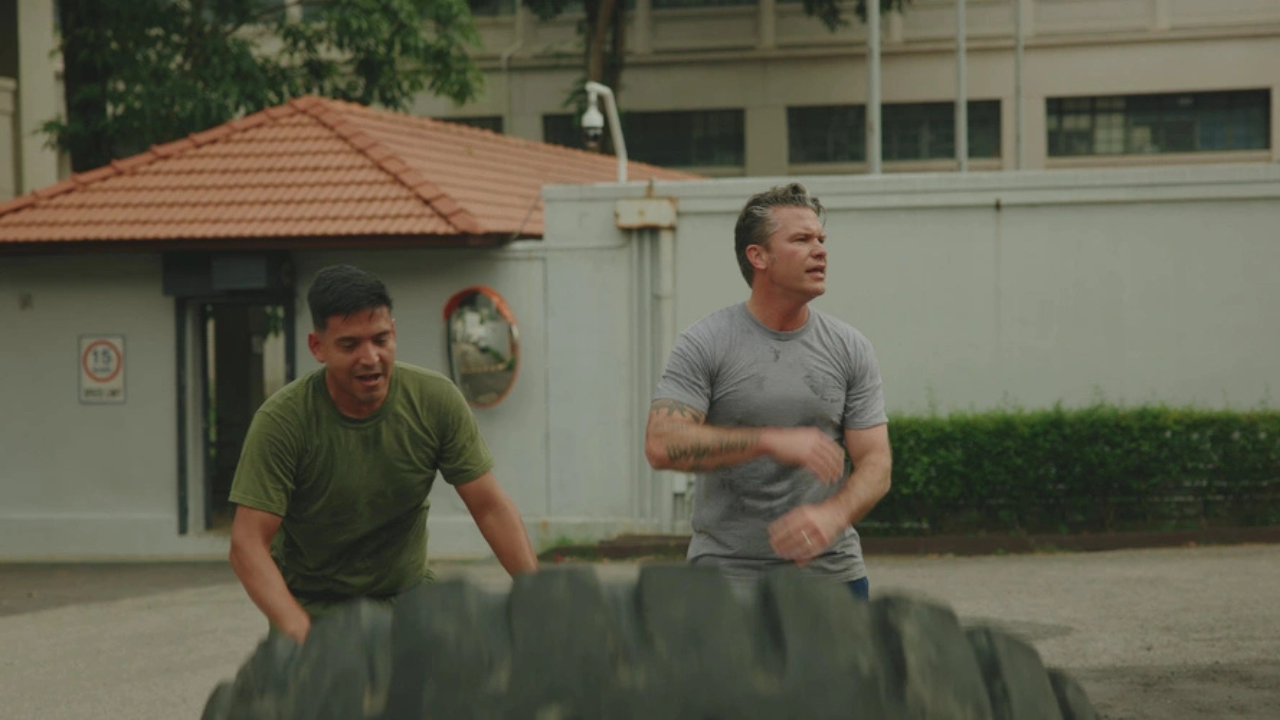 Footage Shows Hegseth Training With U.S. Troops During Malaysia Visit (VIDEO)