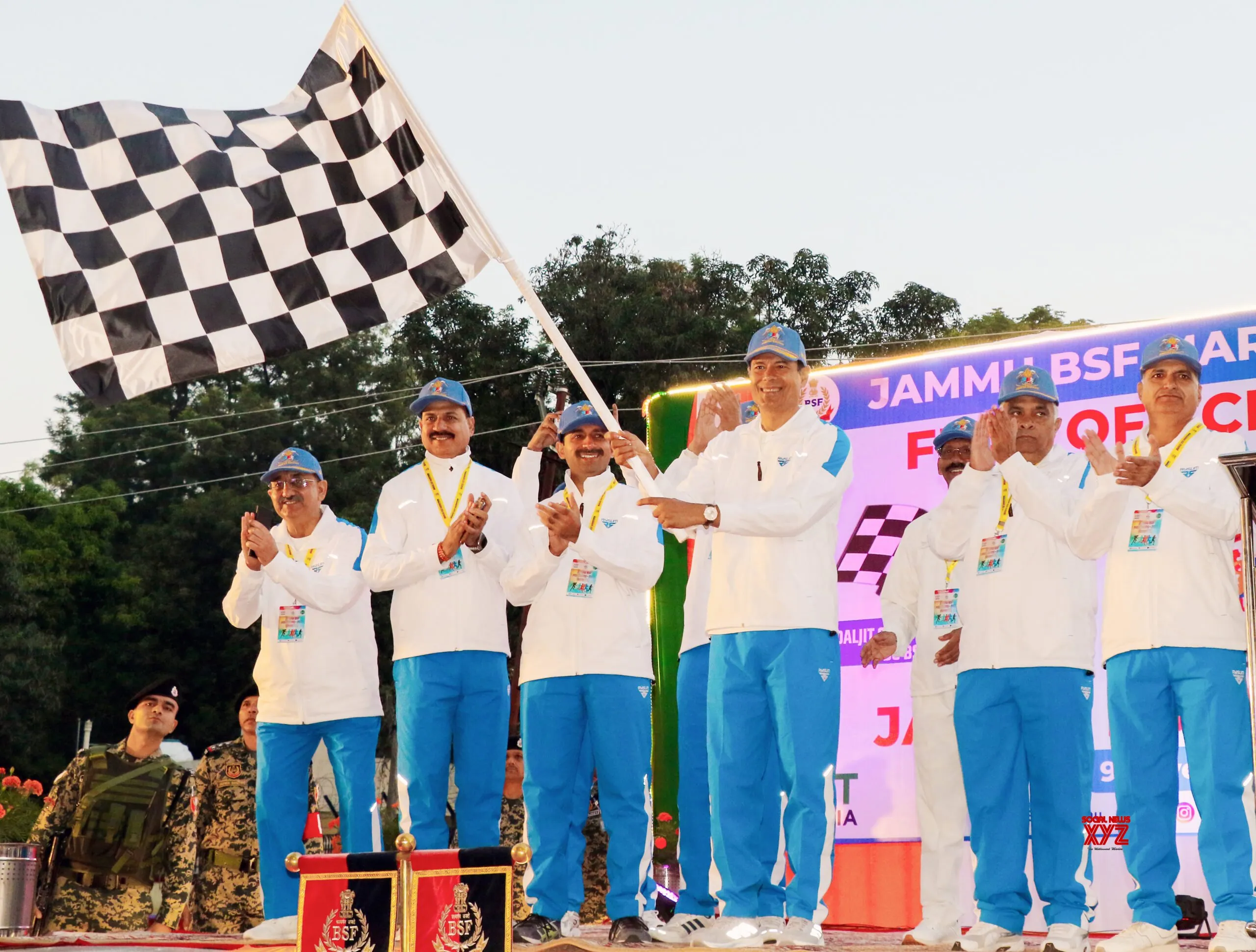 Jammu: BSF chief flags off Jammu BSF Marathon 2025 #Gallery