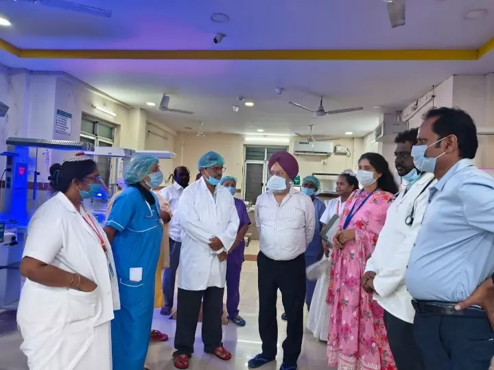 Centre Team Lauds Rural Healthcare In Bhadradri-Kothagudem
