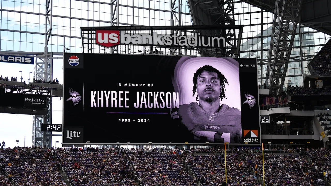 Drunk driver pleads guilty to crash that killed Vikings' Khyree Jackson