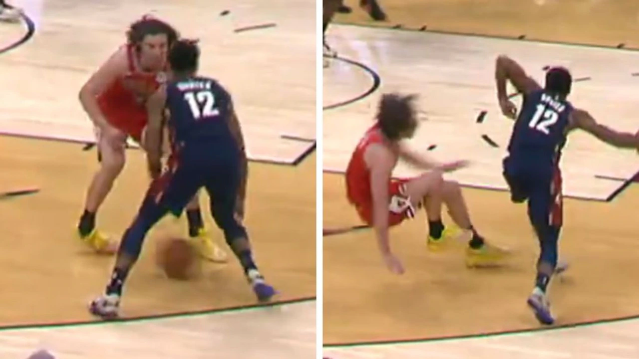 Josh Giddey becomes NBA laughing stock