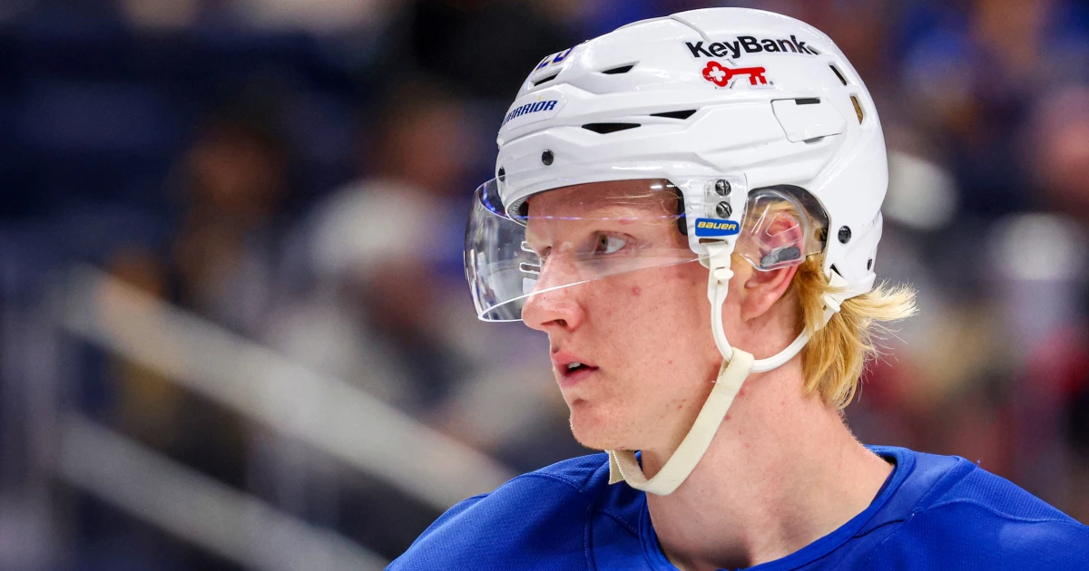 Sabres captain Rasmus Dahlin takes leave of absence after revealing fiancée received heart transplant