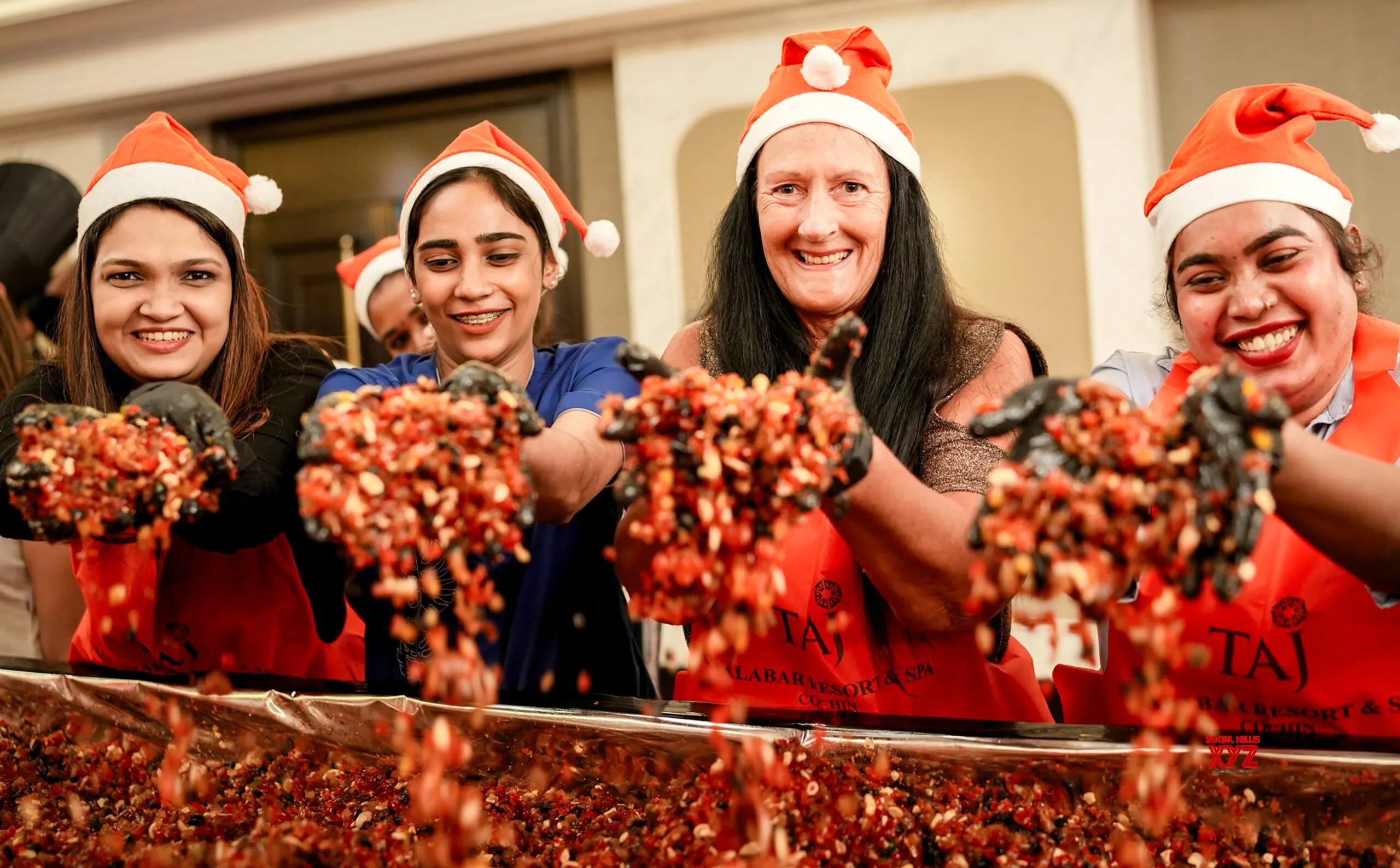 Kochi: Cake Mixing Ceremony Marks Start of Christmas Festivities #Gallery