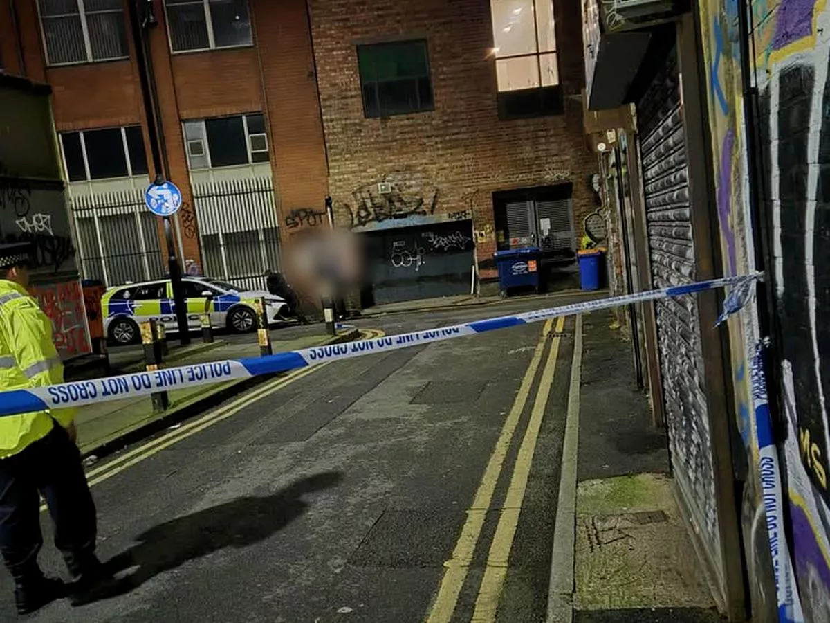 Hunt for suspect after man left fighting for life in city centre attack