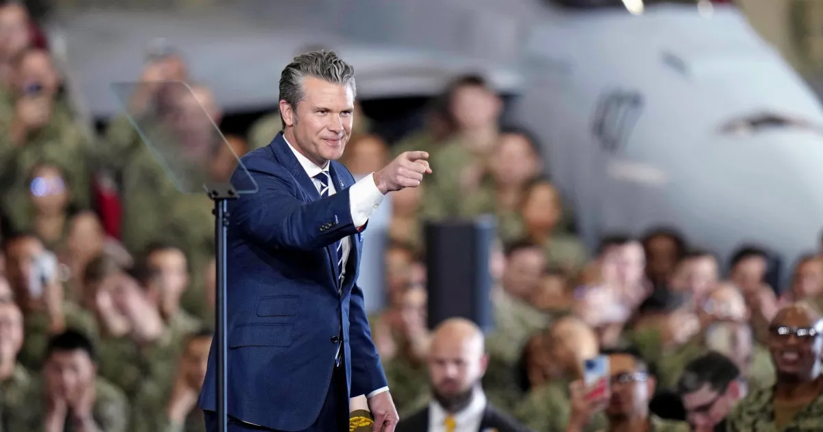 Hegseth Bars Bearded Troops From Air Force Event