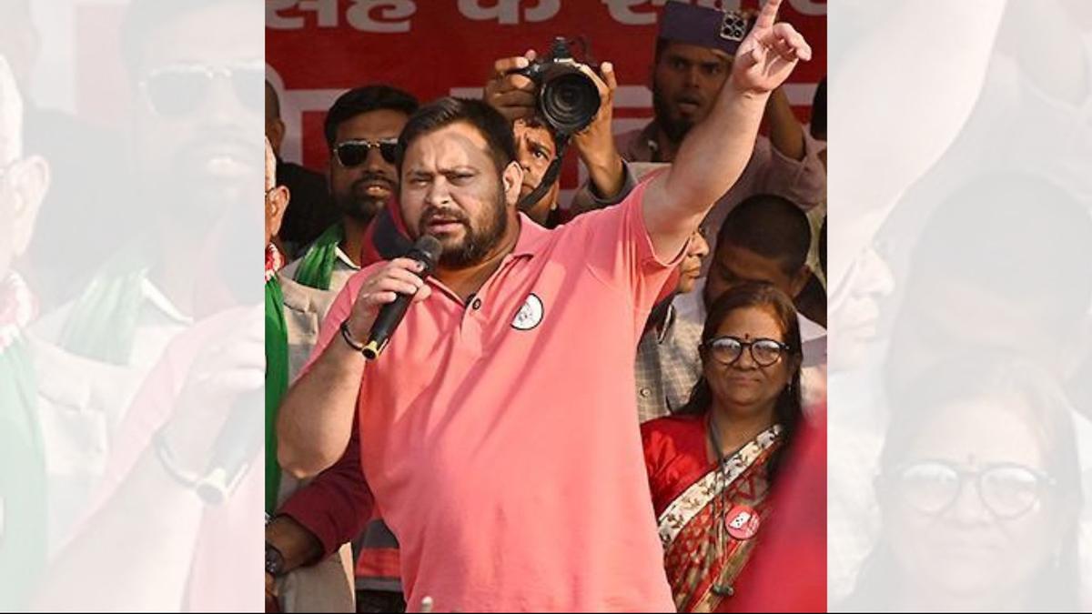Tejashwi criticises ECI for not disclosing gender-wise data of electors who voted in 1st phase in Bihar