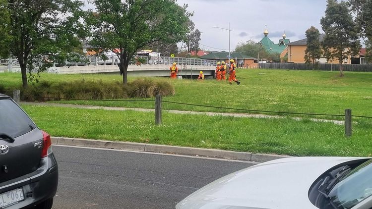 Woman and child drown after falling into Melbourne creek