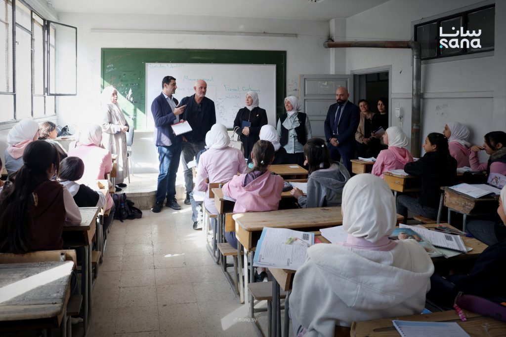Swiss-German delegation visits vocational schools in Damascus to boost cooperation