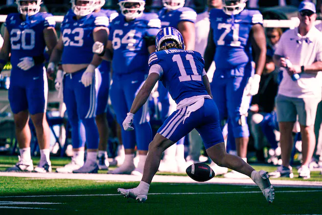 How far did BYU fall in the AP, Coaches rankings after its first loss of the season?