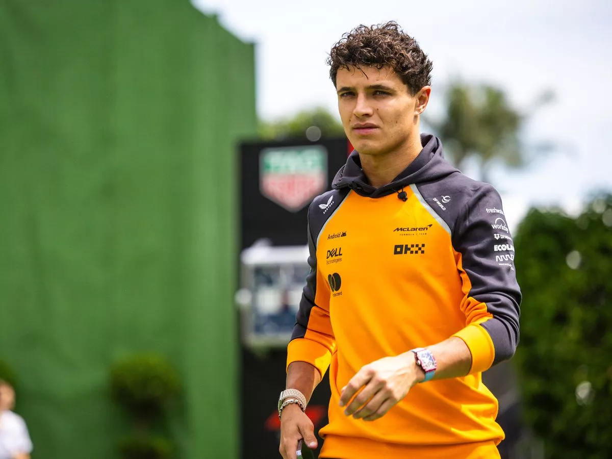 Lando Norris' 'flying' comment made as difference between McLaren drivers clear